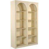 Giga Meubel - Vakkenkast Beige - 150x38x210cm - Hout - Kast Fien