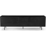 Giga Meubel - TV-Dressoir Zwart - 200cm - Mangohout - TV-Dressoir Cas