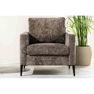 GM Fauteuil Halberton Elite Bruin - Stof/Metaal