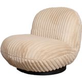 Fauteuil Swivel Fluffy Beige - Fluffy - Giga Meubel