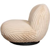 Fauteuil Swivel Fluffy Beige - Fluffy - Giga Meubel