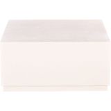 Salontafel Evi Vierkant 90cm Wit - MDF/Multiplex - Giga Meubel