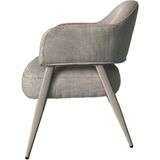 Fauteuil Linde Beige - Stof/Metaal - Giga Meubel