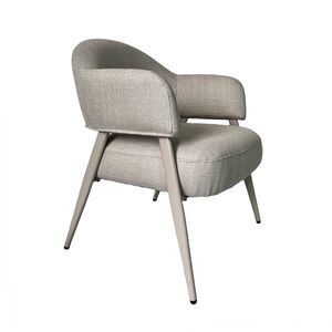 Fauteuil Linde Beige - Stof/Metaal - Giga Meubel