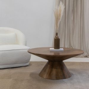 Salontafel Sep Naturel 90cm - Mangohout - Giga Meubel