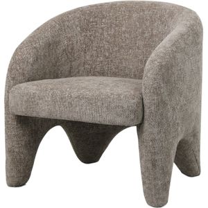 Giga Meubel - Fauteuil Taupe - Stof|Textiel - Zithoogte 44cm