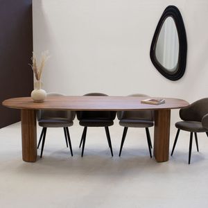 Eettafel Feline Bruin 200cm - Mangohout - Giga Meubel