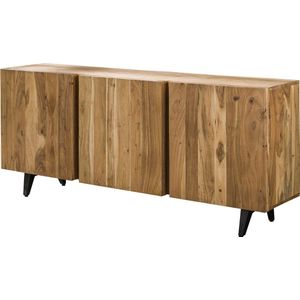 Giga Meubel - Dressoir Acaciahout - 3-Deurs - 180x40x76cm