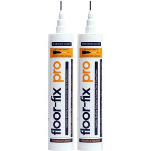 Floor Fix Pro injectielijm 300 ml 2 stuks - tegelinjectielijm voor holle & losse tegels