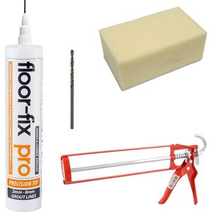 Floor Fix Pro starterset - tegelinjectielijm voor holle & losse tegels