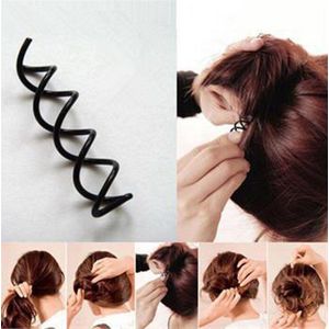 Haarstyling - Spiraal Volume Creatie - Haarclip Tool - Metaal Elastiekje - 2 Stuks