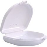 Gebitsbakje - Beugelbakje voor Protheses Beugels Bitjes - Wit