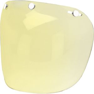 Redbike vizier | voor jethelm met 3 druk knopen | geel