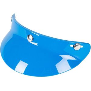 Zombies Racing Zonneklep voor Scooter Helm - Motor Scooter Brommer | Stevig - Blauw