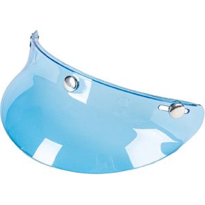 Zombies Racing Zonneklep voor Scooter Helm - Motor Scooter Brommer | Stevig - Licht Blauw