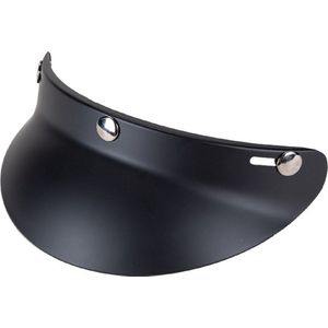 Zombies Racing Zonneklep voor Scooter Helm - Motor Scooter Brommer | Stevig - Mat Zwart