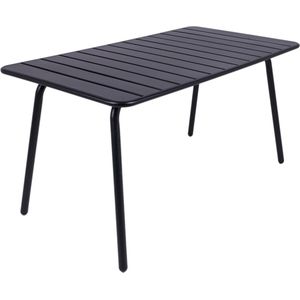 MaximaVida metalen tuintafel Max 150 x 80 cm zwart