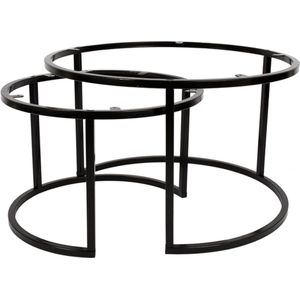 MaximaVida metalen salontafel frame set Chicago - 58 cm en 45 cm