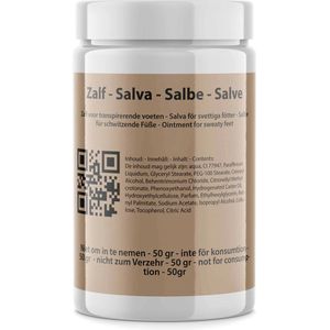 SVETTIGA Salva Zalf voor zweetvoeten / stinkvoeten - 60ml