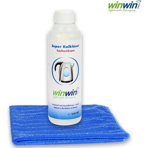 winwinCLEAN Super ontkalker 500ml + Badjuwel Biologisch afbreekbaar