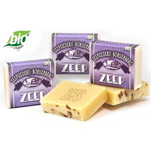 Biologische Lavendel Zeep - 3 stuks | Handgemaakte verzorgingsproducten van Zeepziederij Borssenburg