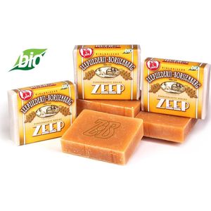 Biologische Honing Haarzeep - 3 stuks | Handgemaakte verzorgingsproducten van Zeepziederij Borssenburg