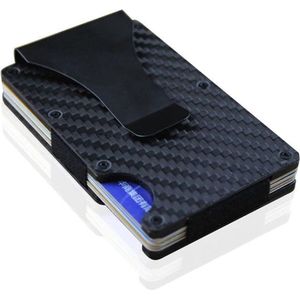 Creditcardhouder - RVS Metal Case - RFID protection - Carbon