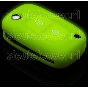 Autosleutel Hoesje geschikt voor Mercedes - SleutelCover - Silicone Autosleutel Cover - Sleutelhoesje Glow in the dark / Lichtgevend