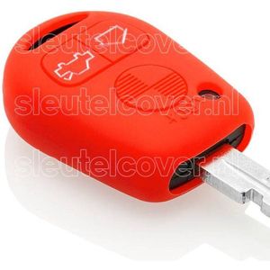 Autosleutel Hoesje geschikt voor BMW - SleutelCover - Silicone Autosleutel Cover - Sleutelhoesje Rood