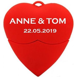 Hart usb stick met naam 16gb