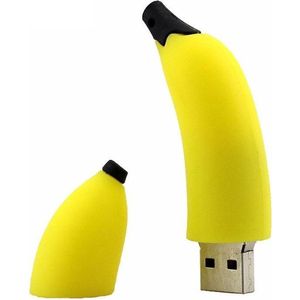 Banaan bananen usb stick 32gb -1 jaar garantie – A graden klasse chip