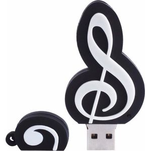 Bladmuziek muzieksleutel usb stick 64gb -1 jaar garantie – A graden klasse chip