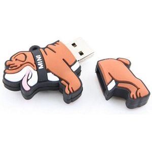 Bulldog hond usb stick 32gb -1 jaar garantie – A graden klasse chip
