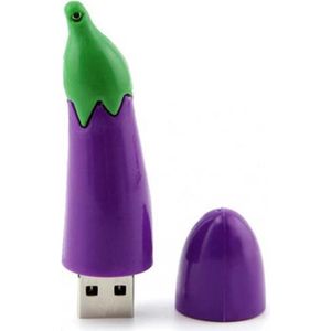 Aubergine usb stick 16gb -1 jaar garantie – A graden klasse chip