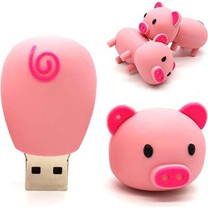 Big varken usb stick 64gb -1 jaar garantie – A graden klasse chip