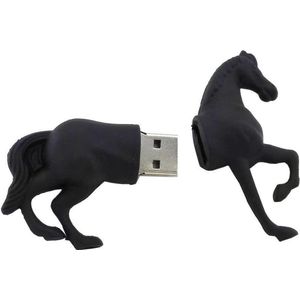 Paard usb stick 64gb zwart - 1jaar garantie - A graden chip