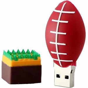 American football rugbybal usb stick 64gb -1 jaar garantie – A graden klasse chip