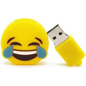 Emoji smile usb stick 16GB -1 jaar garantie – A graden klasse chip