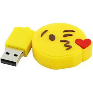 Emoji hart usb stick 8GB -1 jaar garantie – A graden klasse chip
