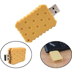 Biscuit usb stick 16gb -1 jaar garantie – A graden klasse chip