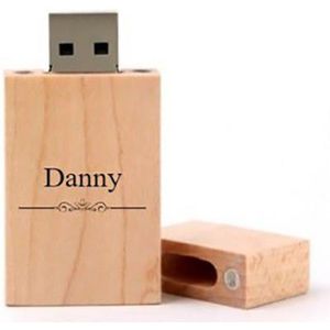 DANNY naam kado verjaardagscadeau cadeau usb stick 32GB