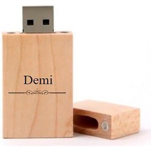 Demi naam kado verjaardagscadeau cadeau usb stick 32GB