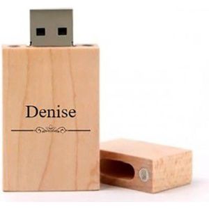 Denise naam kado verjaardagscadeau cadeau usb stick 32GB