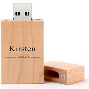 Kirsten naam kado verjaardagscadeau cadeau usb stick 32GB