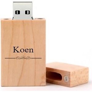 Koen naam kado verjaardagscadeau cadeau usb stick 32GB