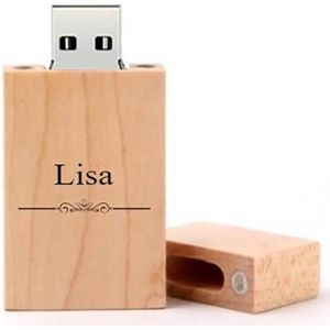 Lisa naam kado verjaardagscadeau cadeau usb stick 32GB