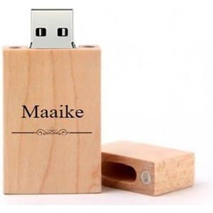 Maaike naam kado verjaardagscadeau cadeau usb stick 32GB