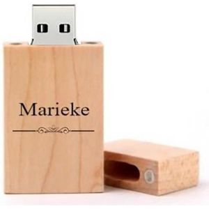 Marieke naam kado verjaardagscadeau cadeau usb stick 32GB