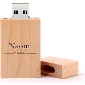 Naomi naam kado verjaardagscadeau cadeau usb stick 32GB