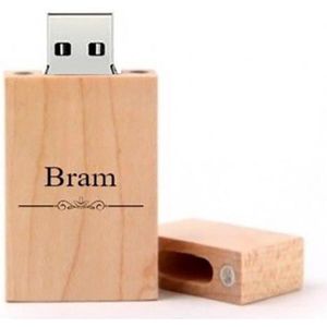 Bram naam kado verjaardagscadeau cadeau usb stick 32 GB